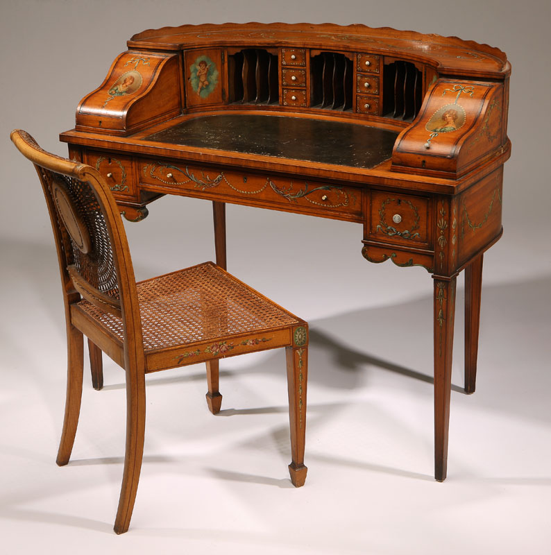Circa 1900 satinwood with