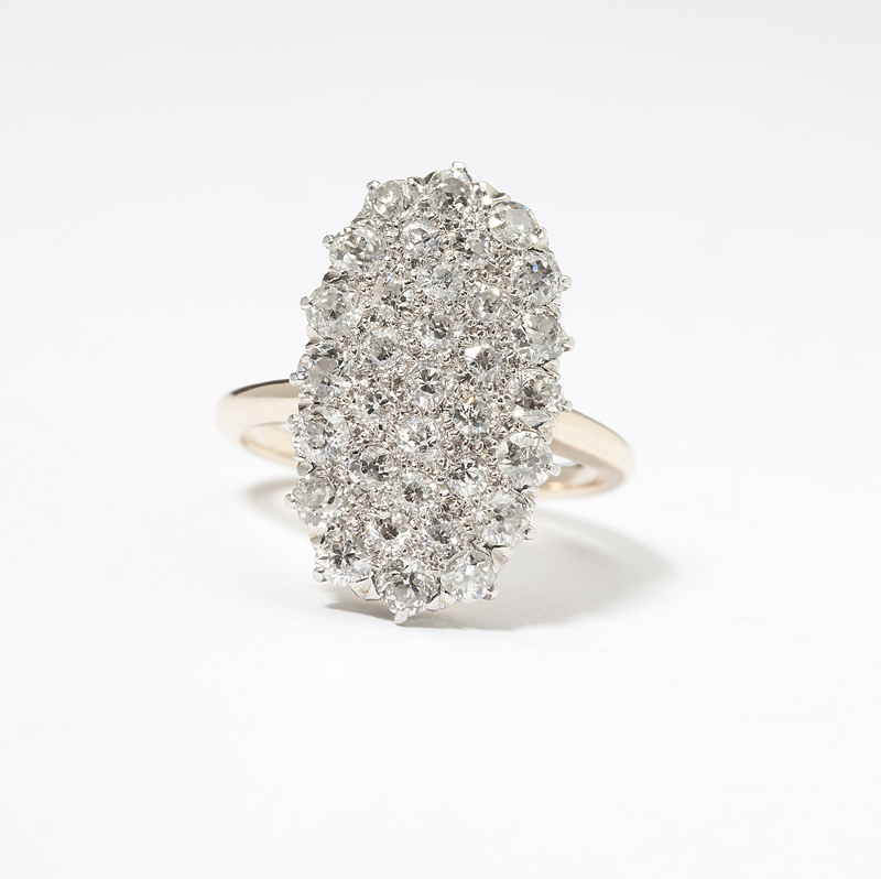 Circa 1905 platinum-topped with