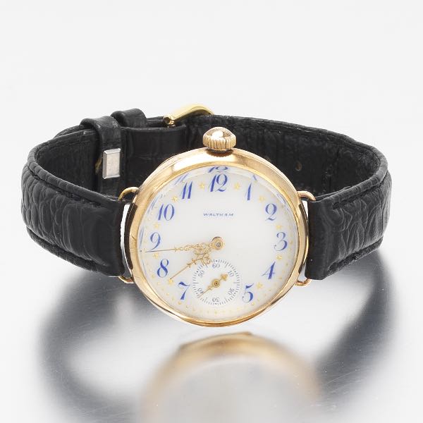 CIRCA 1910 EARLY WALTHAM WRISTWATCH