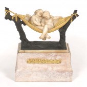 CIRCA 1910 ITALIAN ALABSTER AN