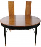 CIRCA 1920 SOLID OAK ROUND DIN