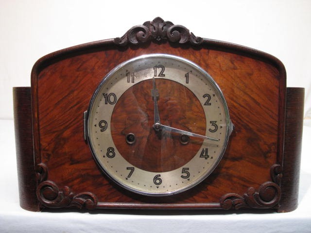 circa 1920's Art Deco style oak