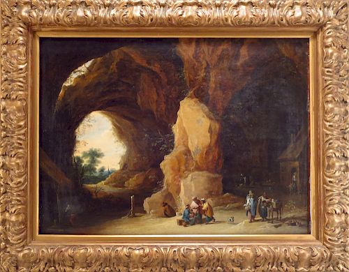 CIRCLE DAVID TENIERS II, GYPSIES IN