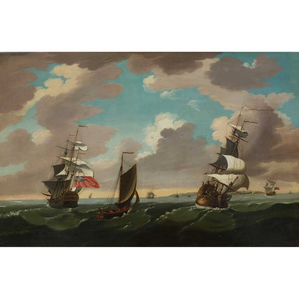 CIRCLE OF CHARLES BROOKING SHIPS OF
