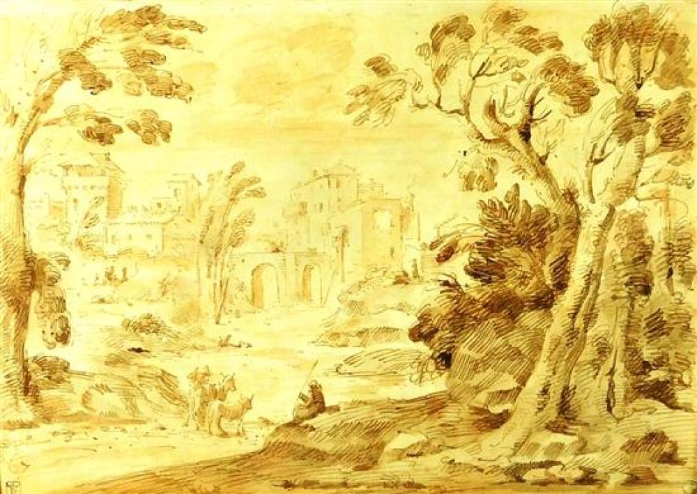 CIRCLE OF GASPARD POUSSIN, 17TH