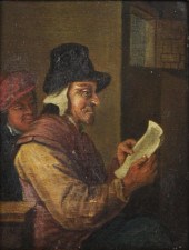 CIRCLE OF JAN STEEN TWO MEN RE
