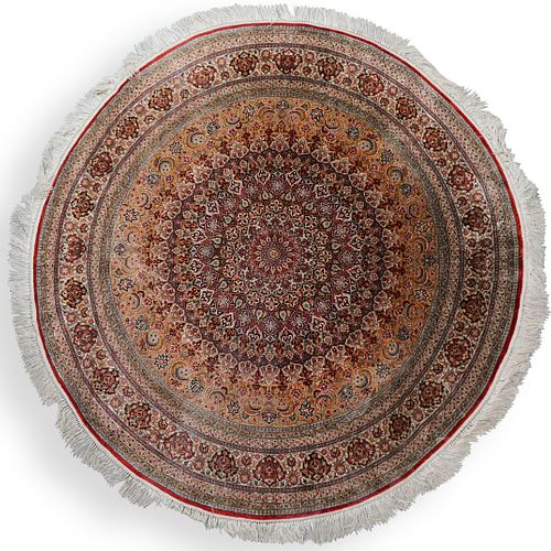 CIRCULAR PERSIAN RUGDESCRIPTION: