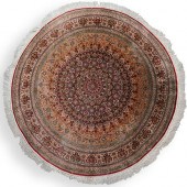 CIRCULAR PERSIAN RUGDESCRIPTIO