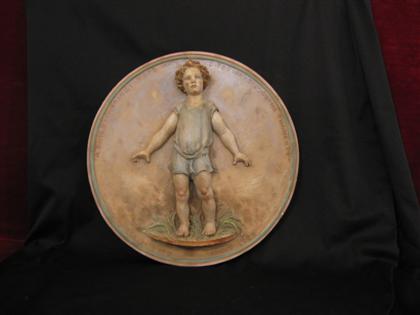 Circular relief by Louisa Eyre 1926