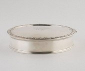 CIRCULAR STERLING SILVER STAND
