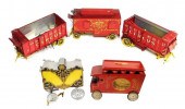 CIRCUS: FIVE LARGE VINTAGE CIR