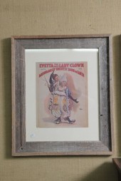 CIRCUS HANDBILL. ''Evetta the
