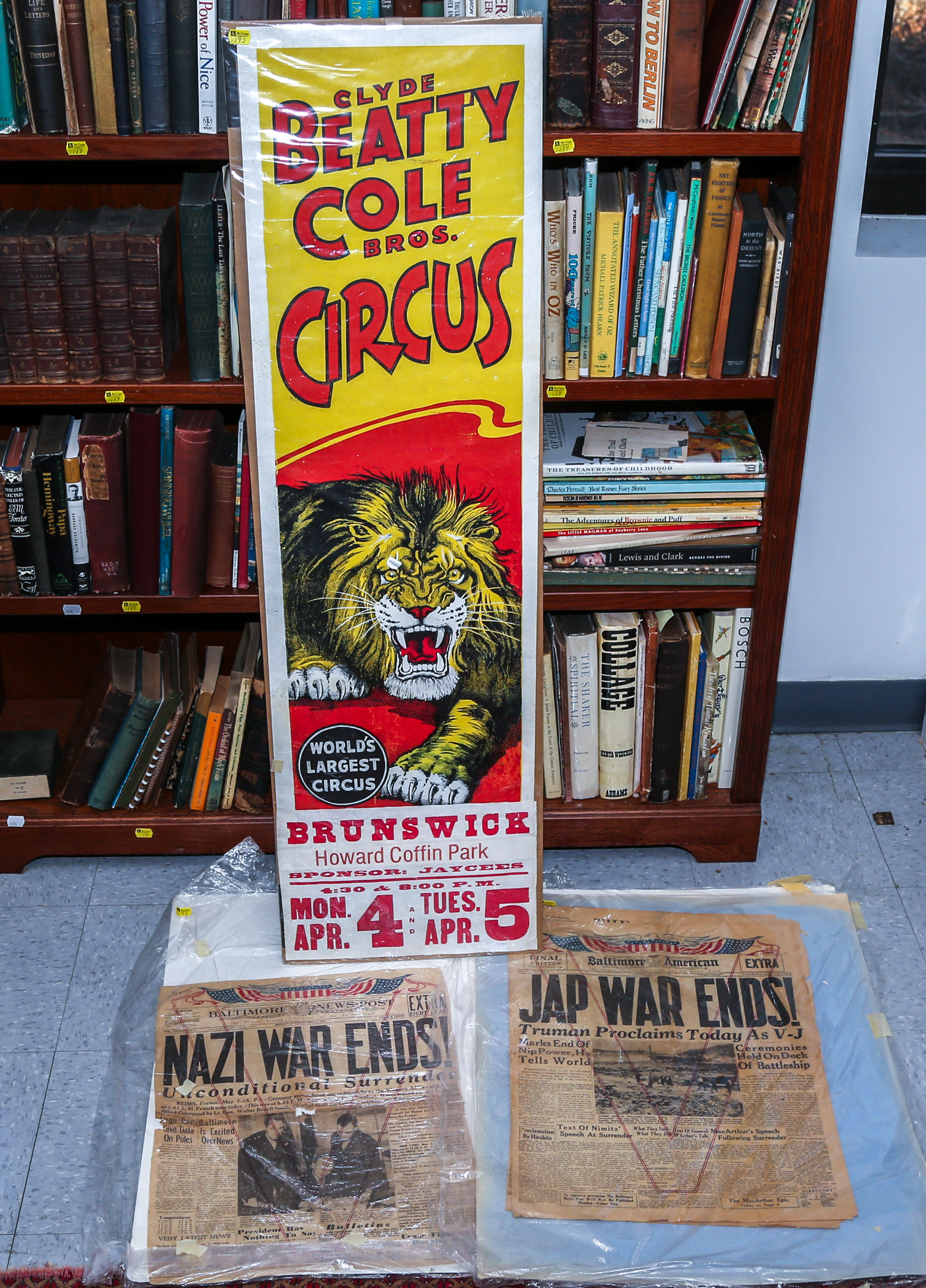 CIRCUS POSTER; HISTORIC