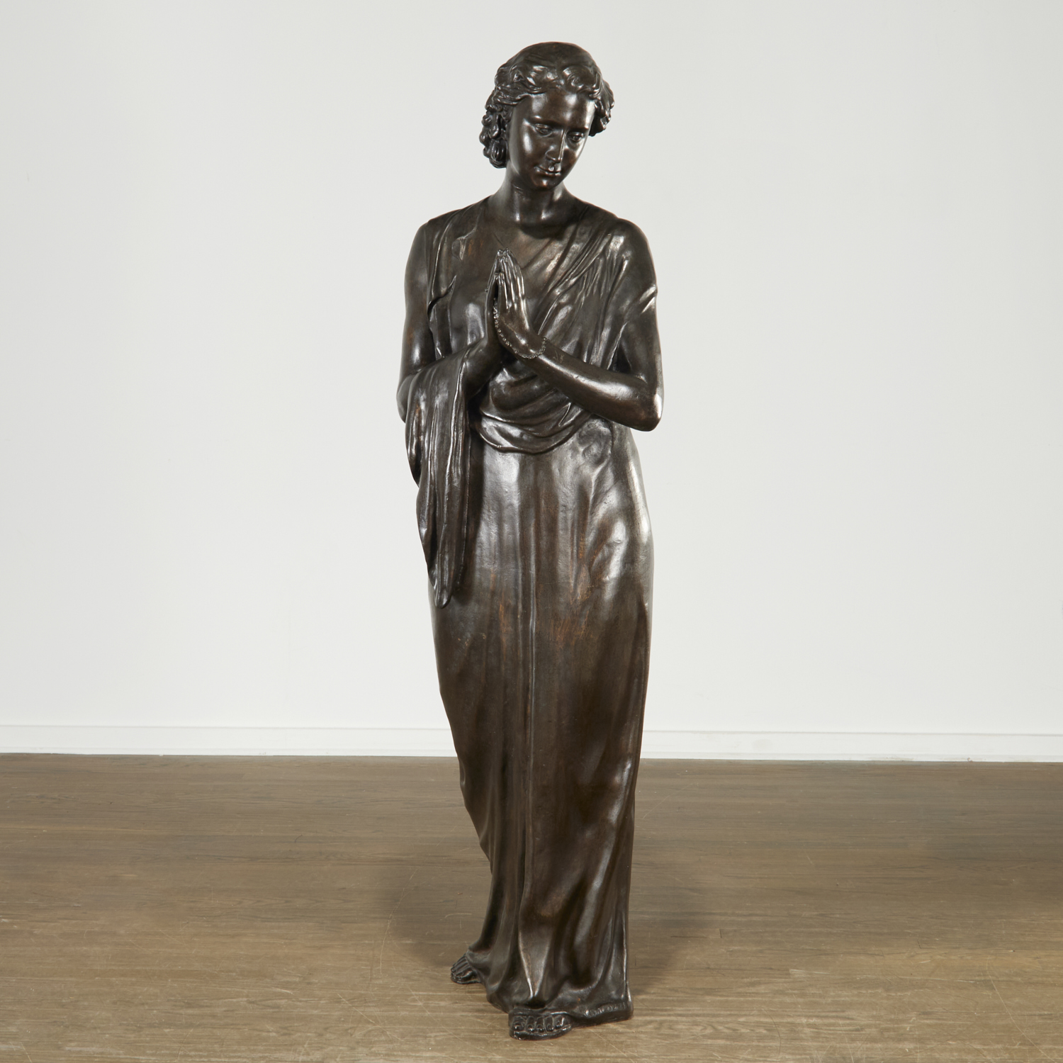 CIRILLO BAGOZZI, LIFE SIZE BRONZE