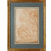 CIRO FERRI, SANGUINE DRAWING,