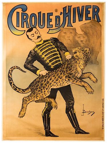CIRQUE D'HIVER BEAST TAMER.Cirque