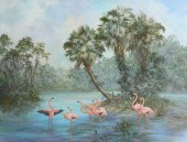 CISCO FLORIDA PAINTING OF FLAM