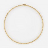 CIT OMEGA 18K YELLOW GOLD NECK