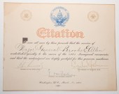 CITATION SIGNED BY J. F. KENNE