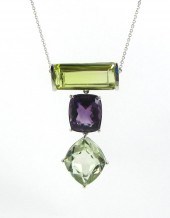 CITRINE, AMETHYST AND PRASIOLI