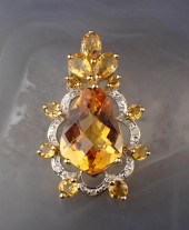 CITRINE, DIAMOND AND TWO-TONE