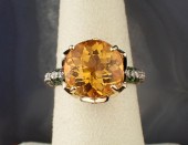 CITRINE, PINK SAPPHIRE AND TSA