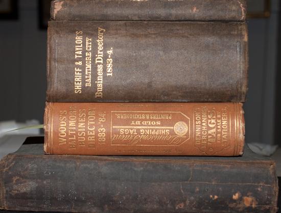 [City Directories] Four Baltimore