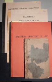 [City Directories] Four items