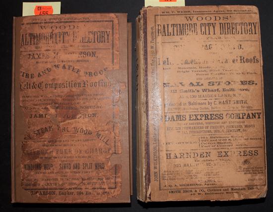 [City Directories] Two issues of