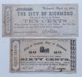 CITY OF RICHMOND 1862 FRACTION