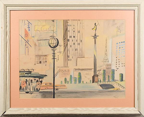 Cityscapes by Jo Fox Watercolors Jo