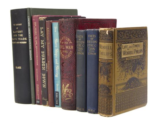 (CIVIL WAR) A group of 10 books