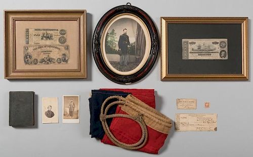 CIVIL WAR ARCHIVE, 11 ITEMS