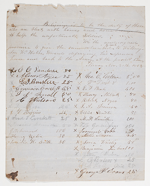 Civil War Archive of Letters &