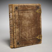 CIVIL WAR AUTOGRAPH BOOK, EX-R