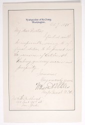 [Civil War - Autographs] Major