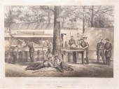 [Civil War Camp View] ''Commis