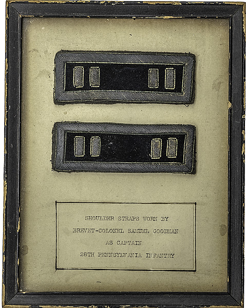 Civil War Captain Shoulder Straps