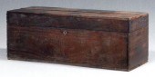 Civil War captain's foot locke