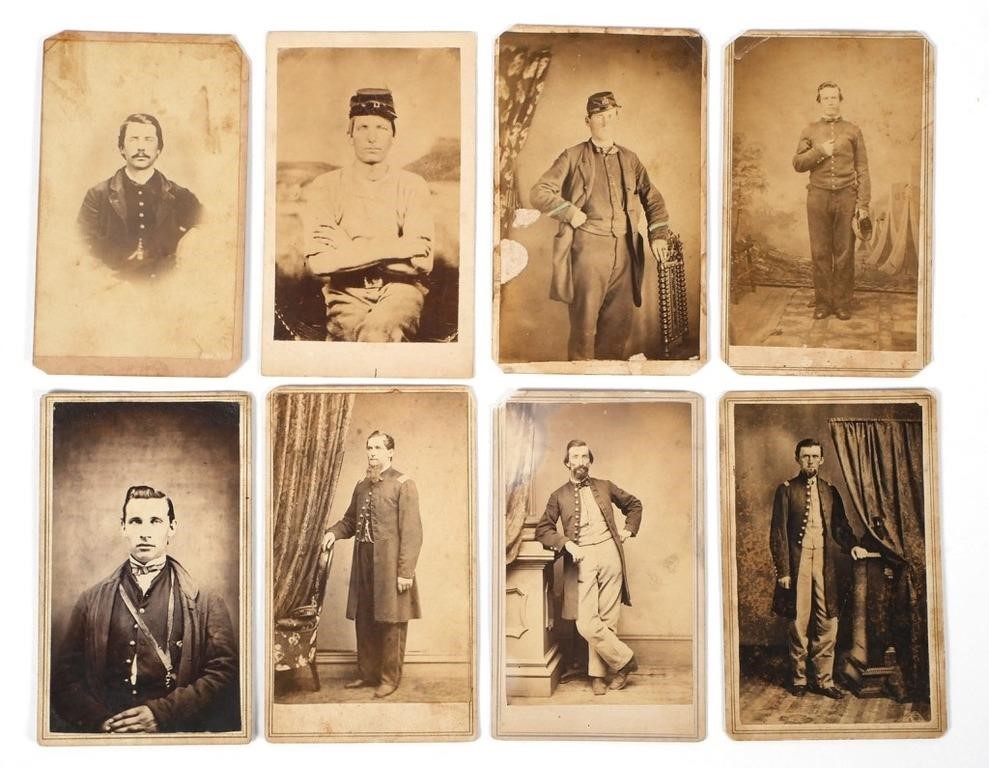 CIVIL WAR CDV GROUP PENNSYLVANIA