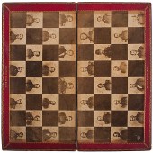 Civil War Chess Board and Acco