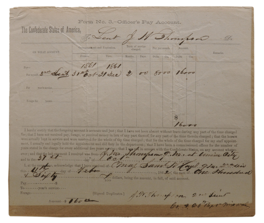 Civil War Confederate Archive