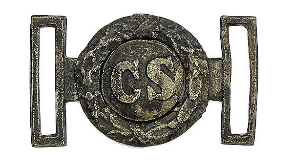 Civil War Confederate Belt Buckle