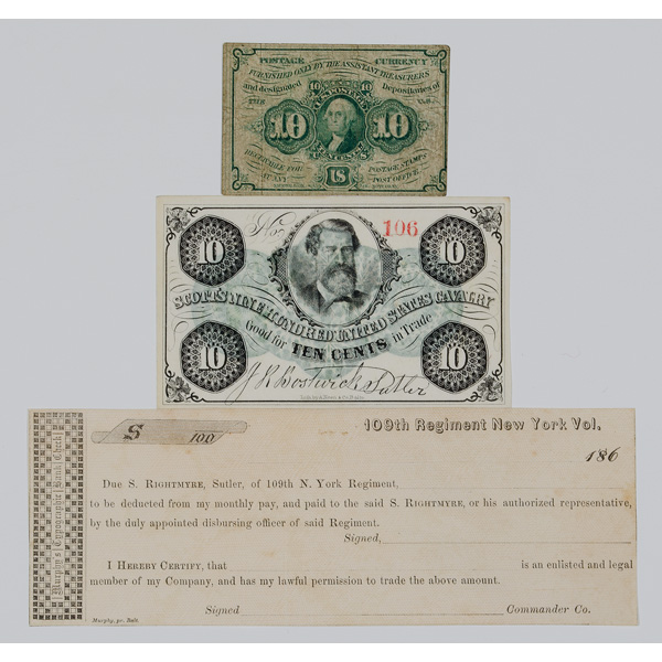 Civil War Currency & Checks