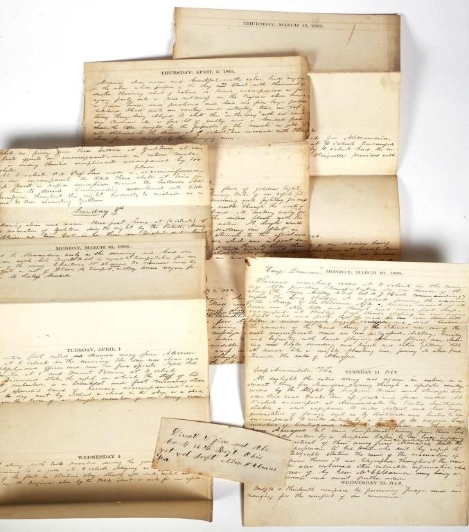 CIVIL WAR DIARY, HOT AIR BALLOON