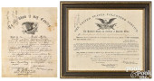 CIVIL WAR DISCHARGE FROM OHIO