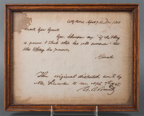 [Civil War] Early handwritten