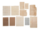 CIVIL WAR ELEVEN CSA LETTERS T
