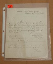 [Civil War Ephemera] Group of