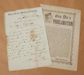 [Civil War Ephemera] Original